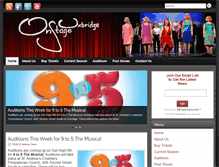 Tablet Screenshot of onstageuxbridge.com